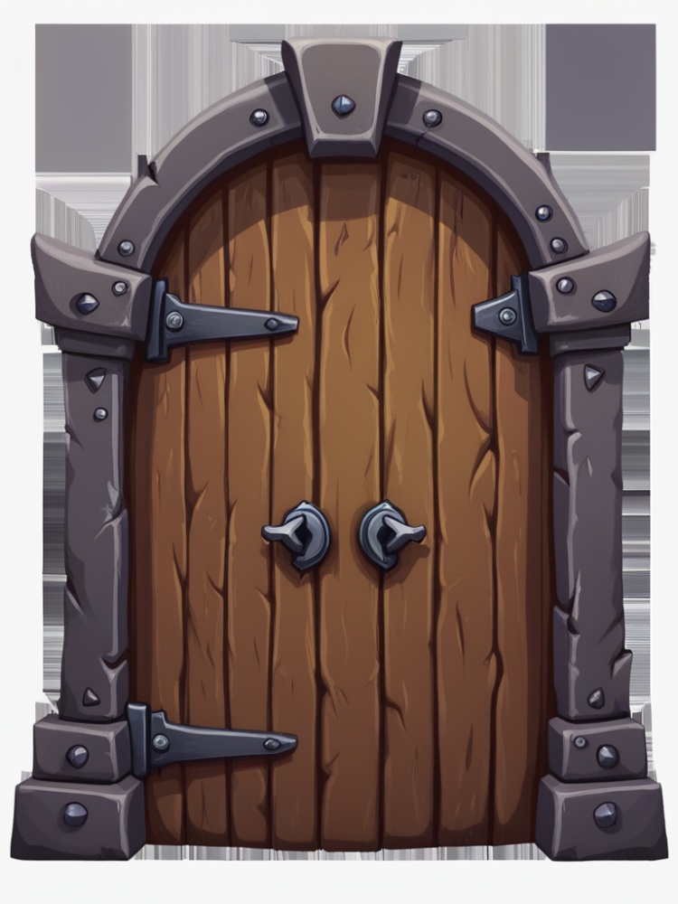 Stylized Door by GameArt on Tensor.Art