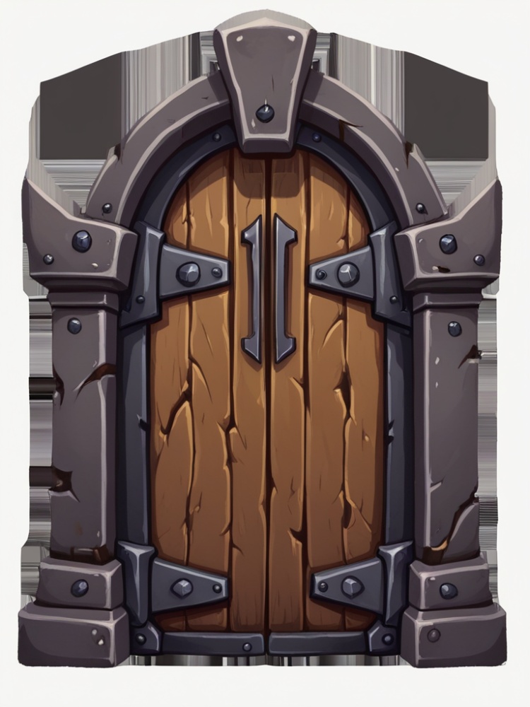 Stylized Door by GameArt on Tensor.Art