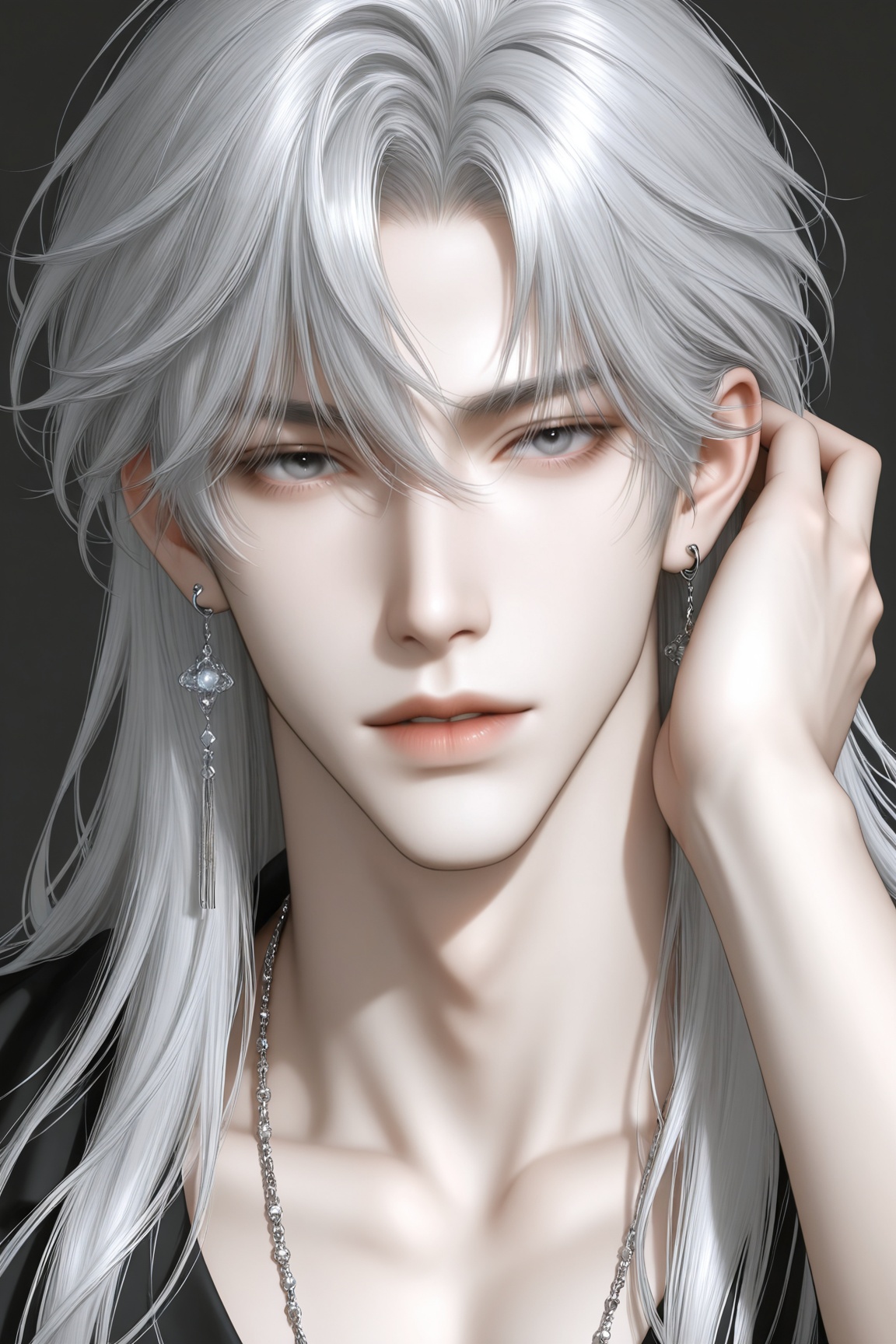 NIJI-V7,  solo,  long hair on Tensor.Art