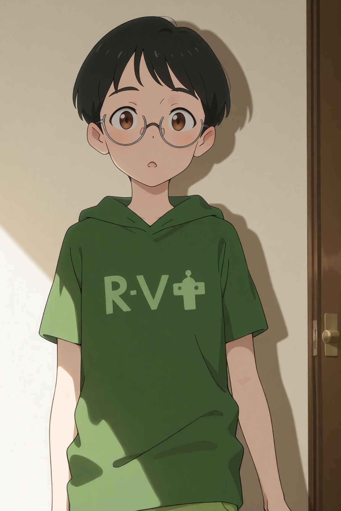 uchida,  black hair,  brown eyes by 25kkai on Tensor.Art