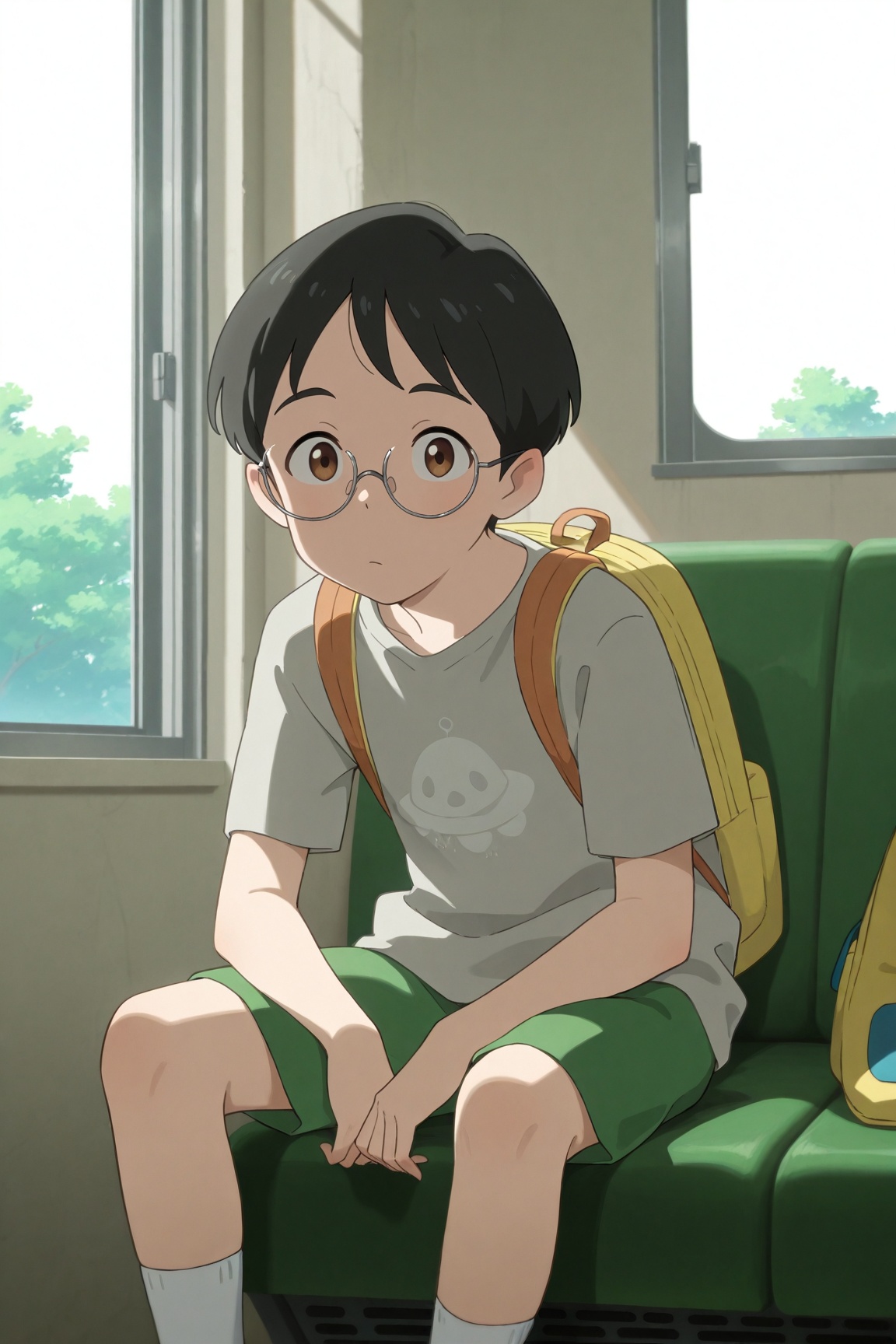 uchida,  black hair,  brown eyes by 25kkai on Tensor.Art