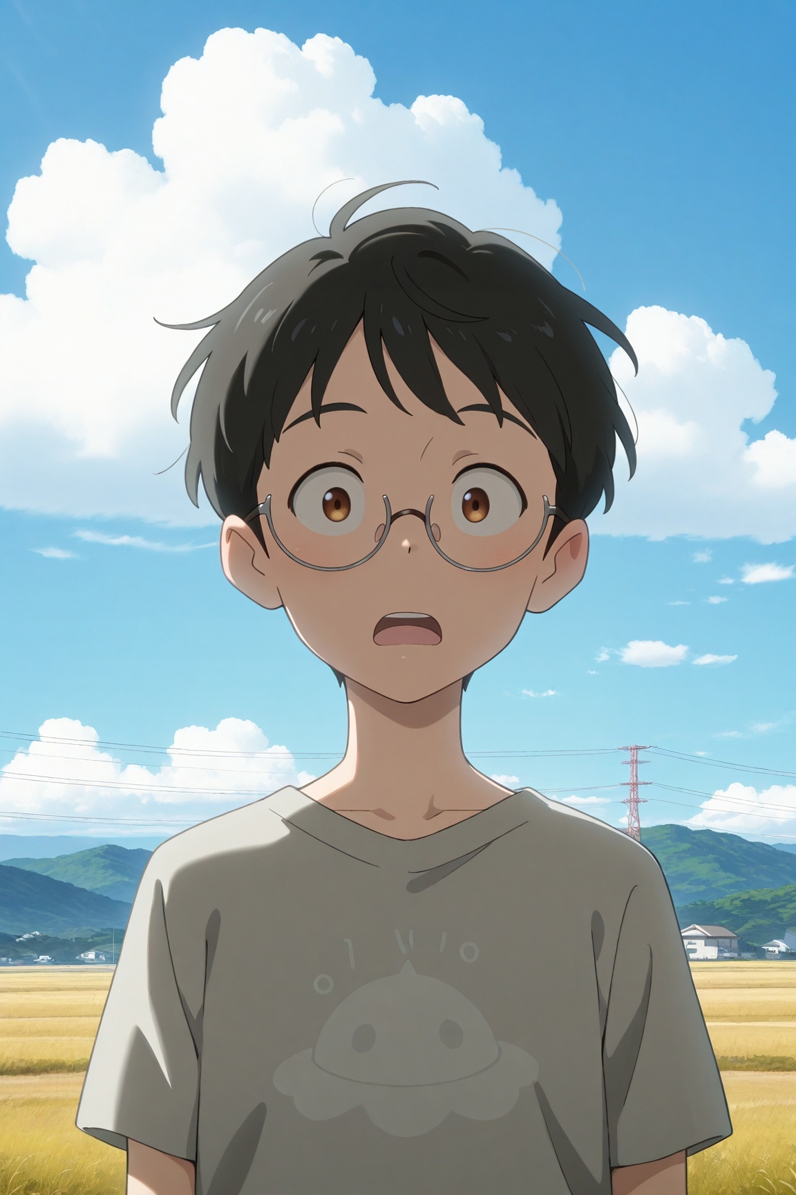 uchida,  black hair,  brown eyes by 25kkai on Tensor.Art