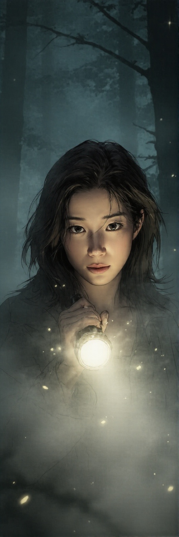 A dark,  gritty vintage-style illustration with realistic rendering and detailed linework. The scene is framed as a tight...