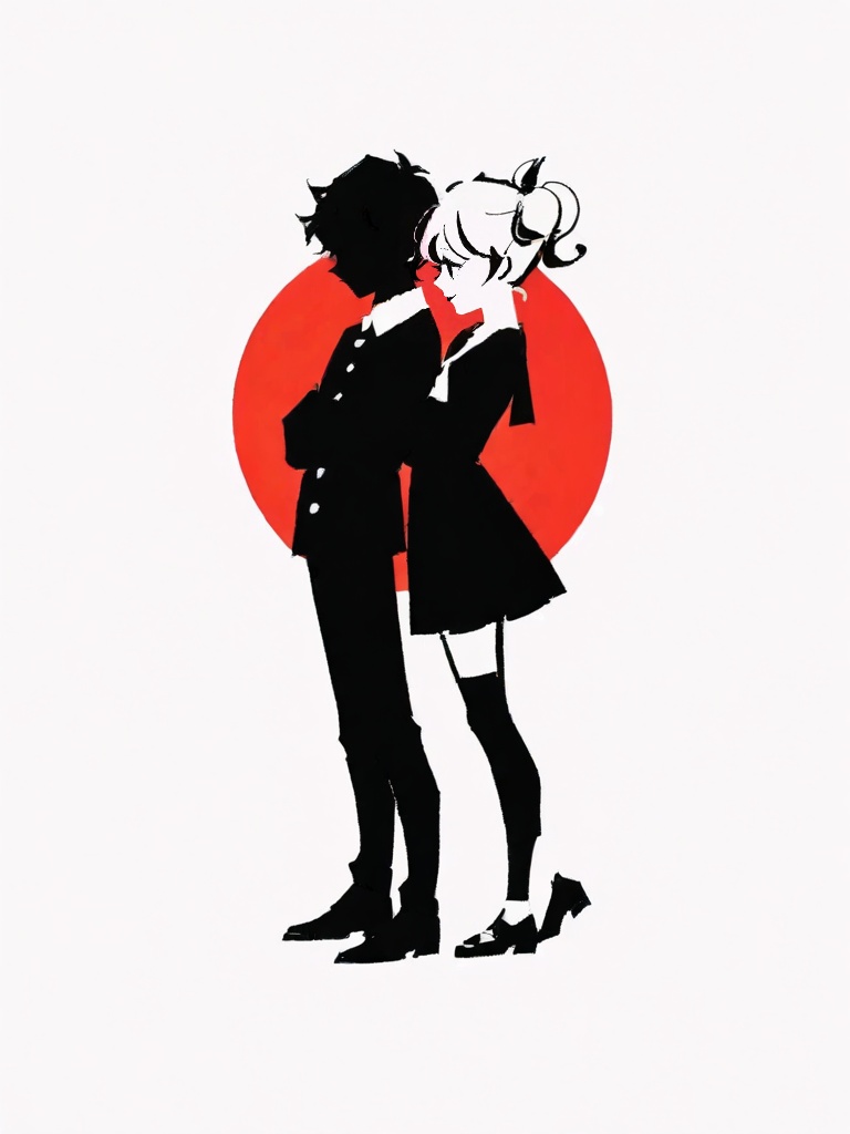 1boy and 1girl,  mrn0093 Style,  stylized by Izmys on Tensor.Art