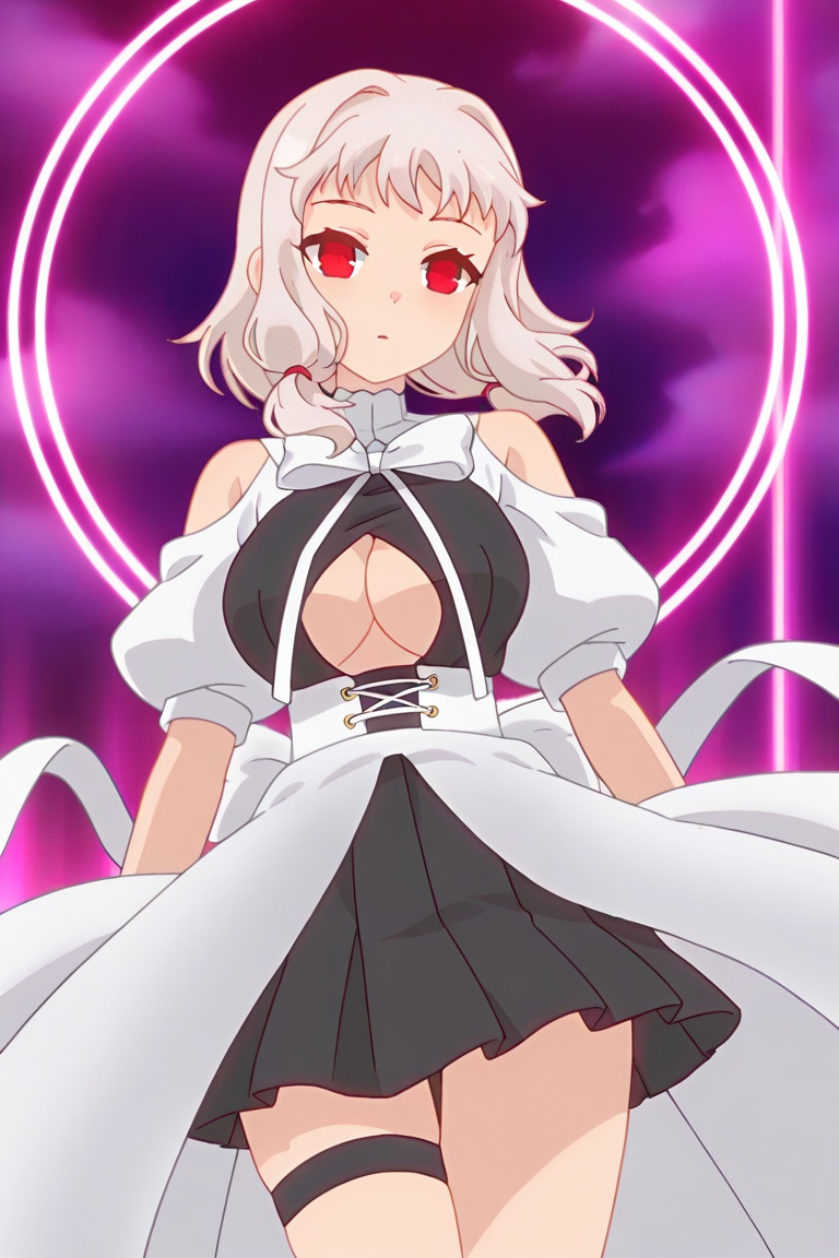 lizfate,  1girl,  light silver hair on Tensor.Art