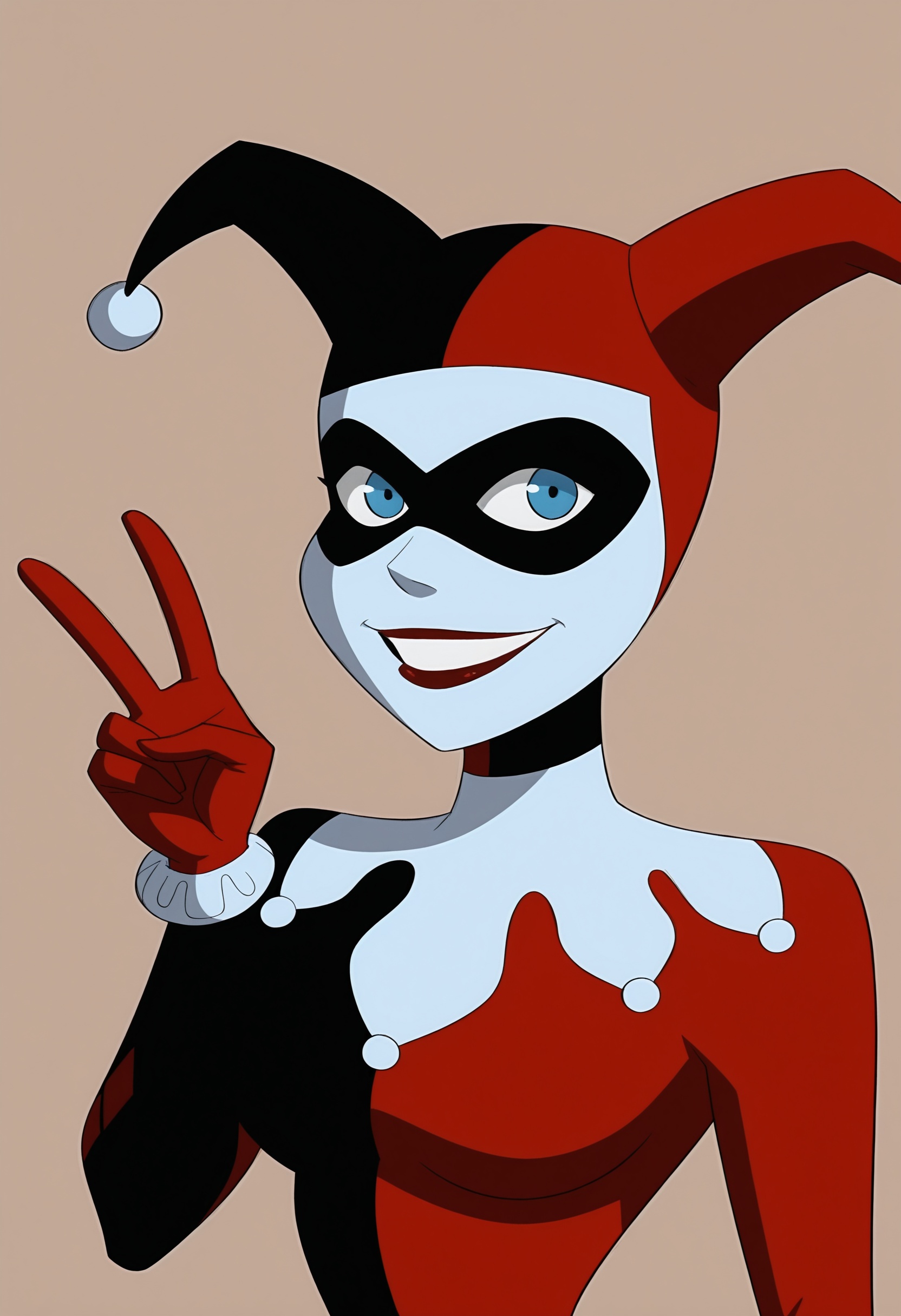 hrqbilf,  jester cap,  domino mask by interfusor on Tensor.Art