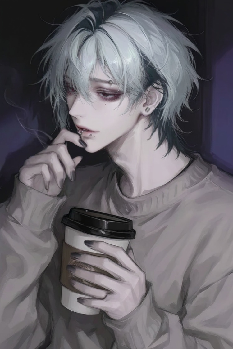 Niji goth boy by Acc của Eddie on Tensor.Art