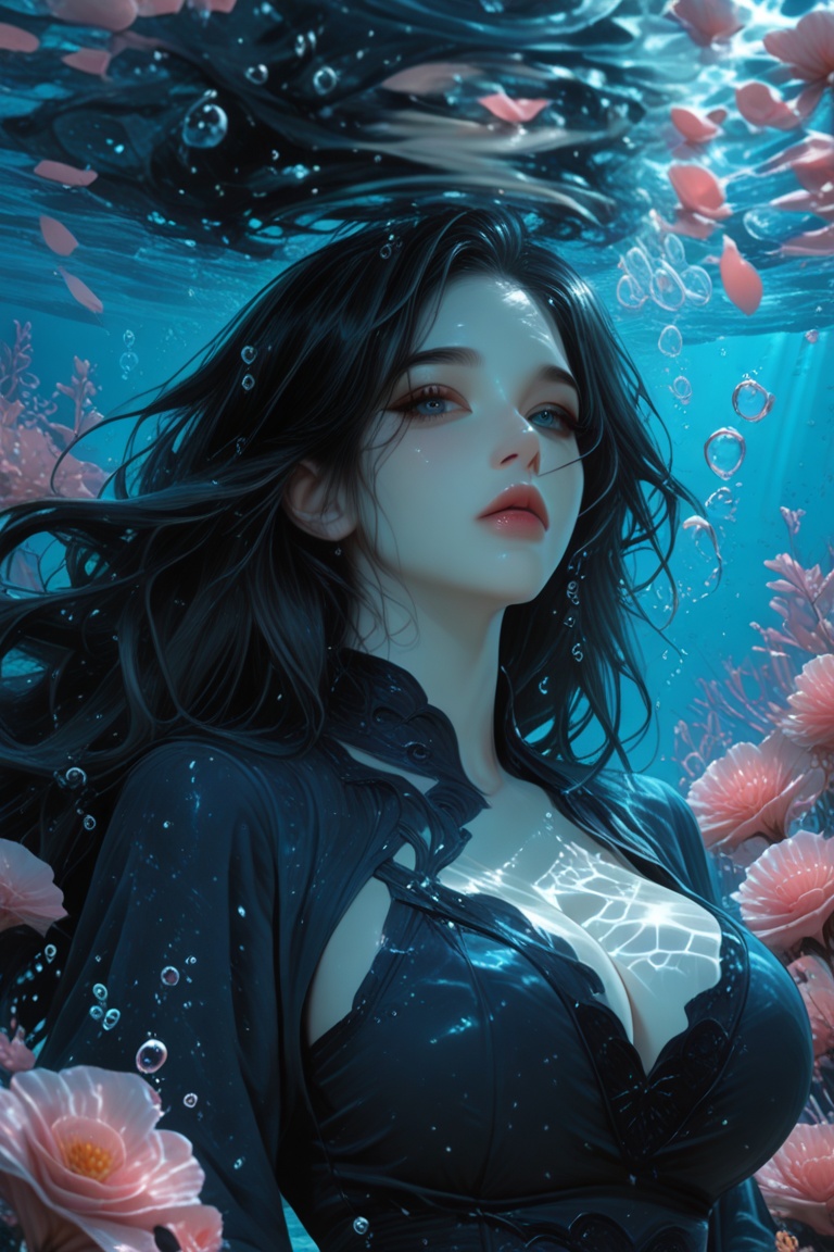 1girl,  solo,  long hair on Tensor.Art