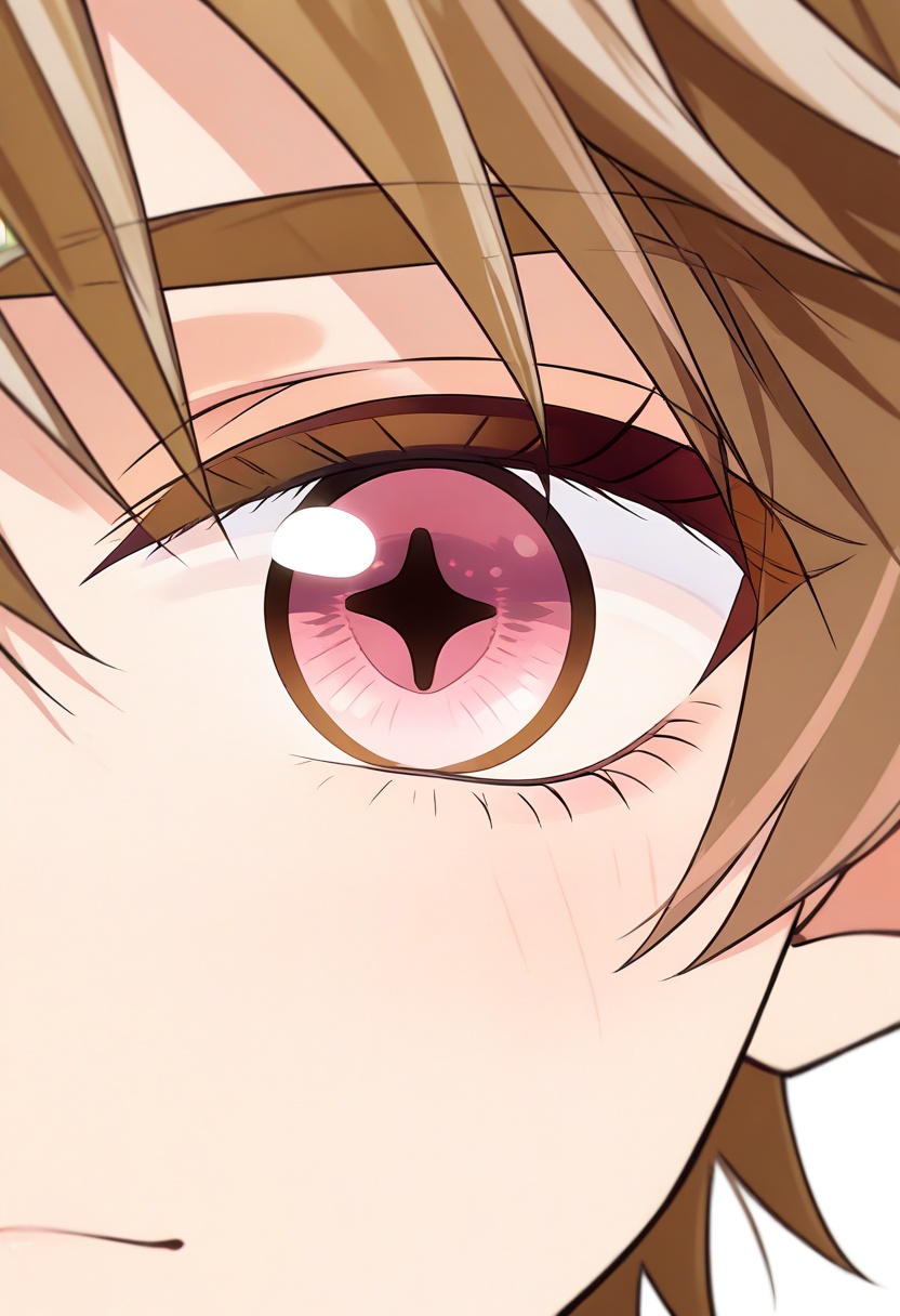 luke pearce,  symbol-shaped pupils,  face focus on Tensor.Art