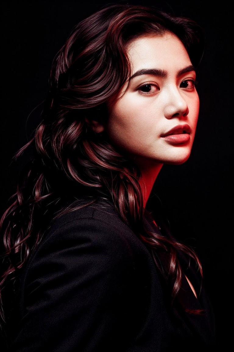 editorial high-fashion finish:1.25,  luxury beauty campaign / magazine cover portrait:1.2,  controlled studio realism:1.15...