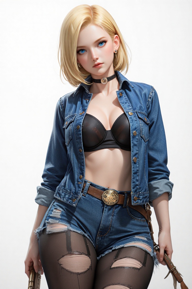 Android 18 หมายเลข 18 (人造人間18号, Android 18) by World Ai on Tensor.Art
