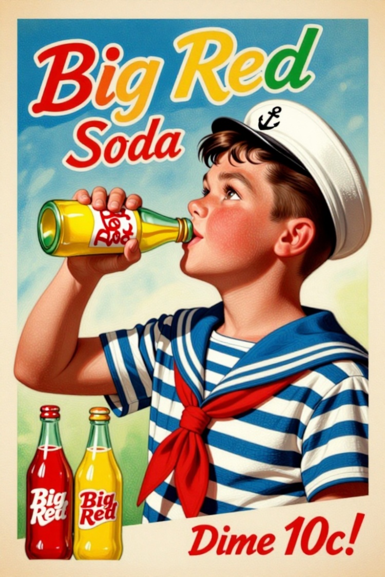 ZIB | American vintage illustration by Official SketchZa on Tensor.Art
