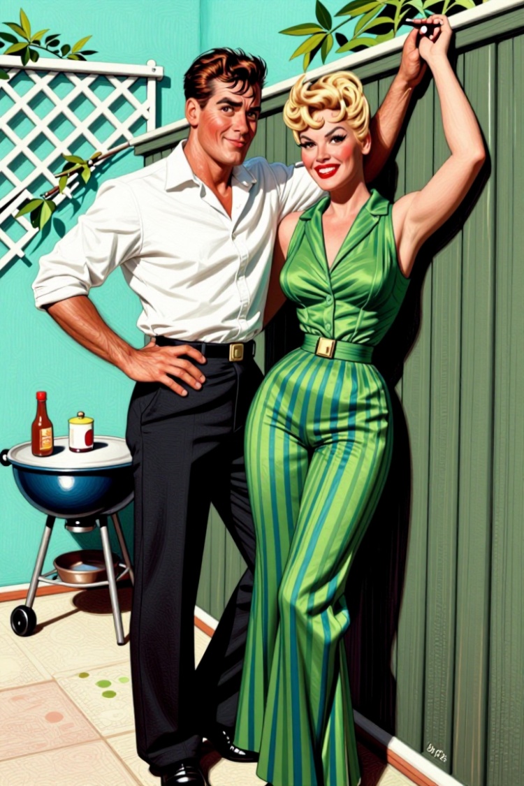 ZIB | American vintage illustration by Official SketchZa on Tensor.Art