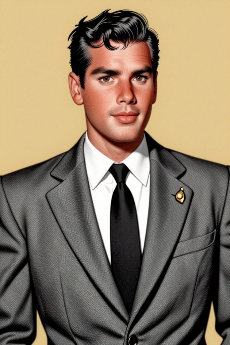 ZIB | American vintage illustration by Official SketchZa on Tensor.Art