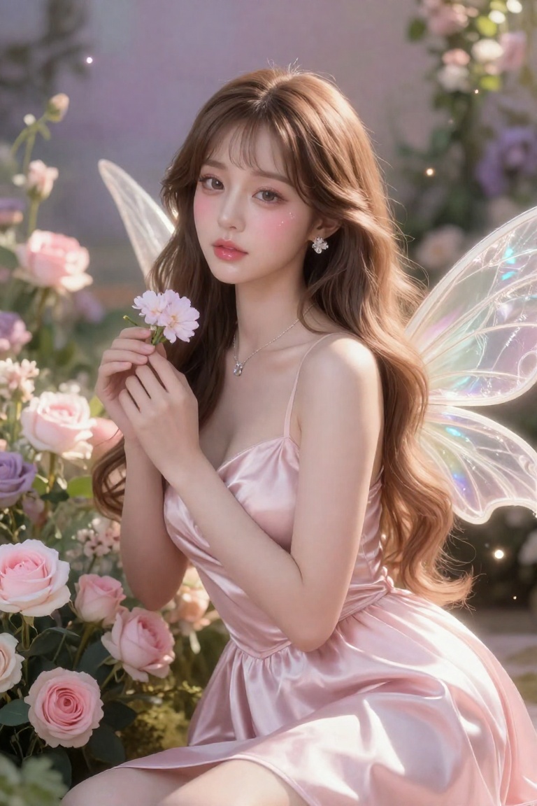 { "photo_type":"fantasy editorial portrait,  dreamy fairy aesthetic",  "subject":{ "type":"young woman" on Tensor.Art