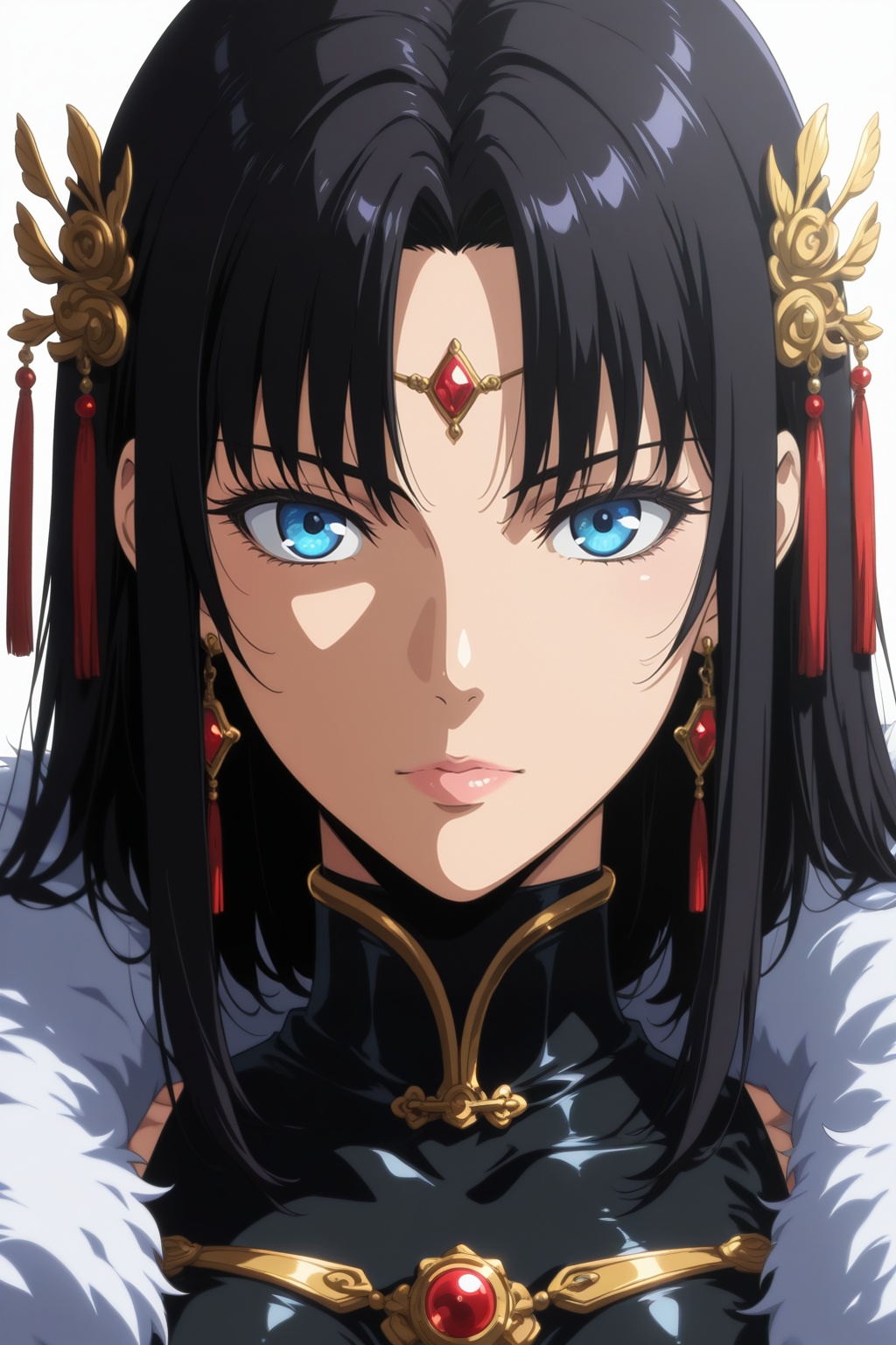 (anime coloring,  anime screencap),  1girl by Nenel_SSJBlue on Tensor.Art