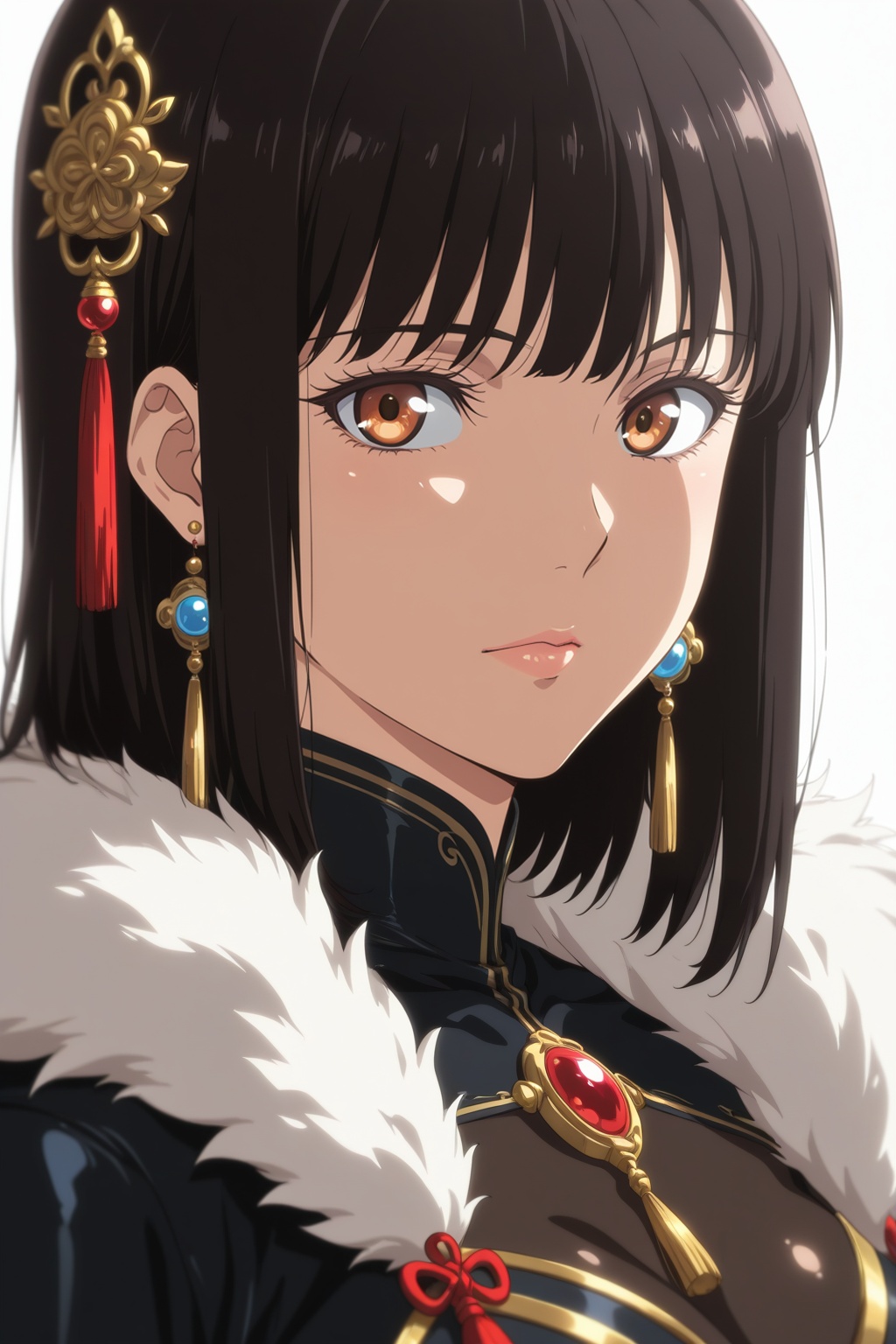 (anime coloring,  anime screencap),  1girl by Nenel_SSJBlue on Tensor.Art