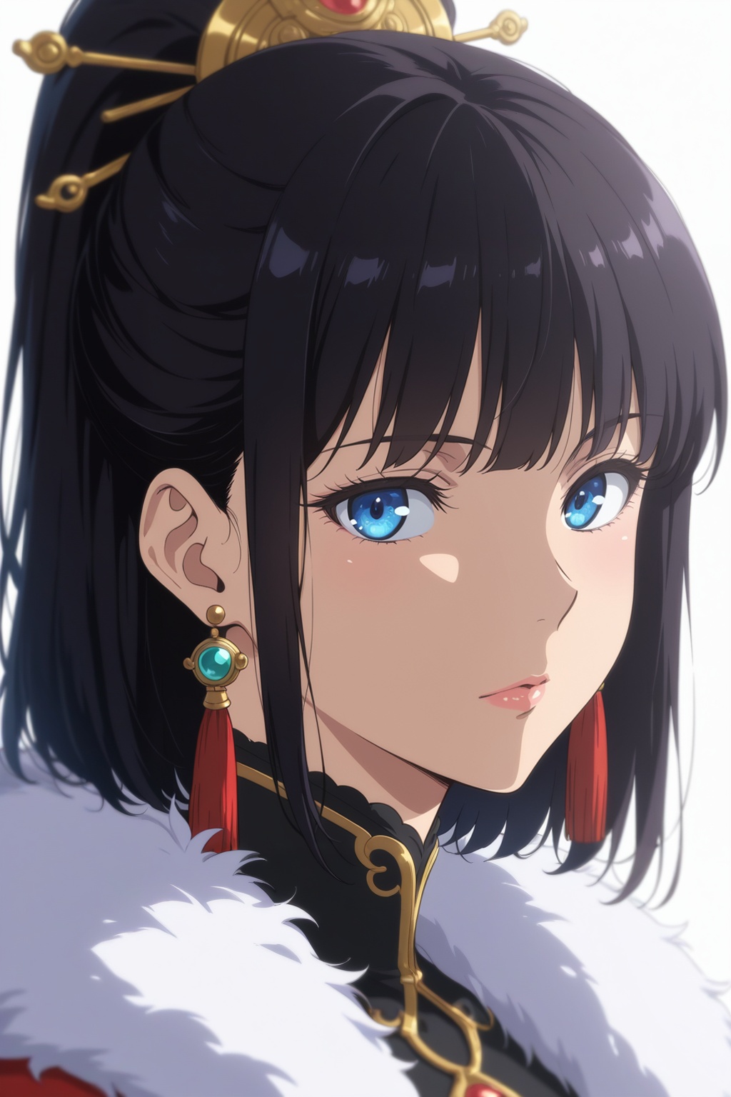 (anime coloring,  anime screencap),  1girl by Nenel_SSJBlue on Tensor.Art