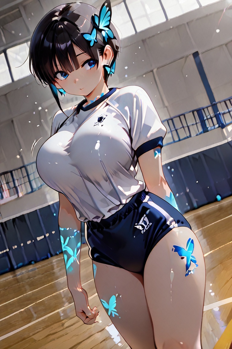 Volleyball BURUMA,  beautiful BURUMA,  masterpiece on Tensor.Art