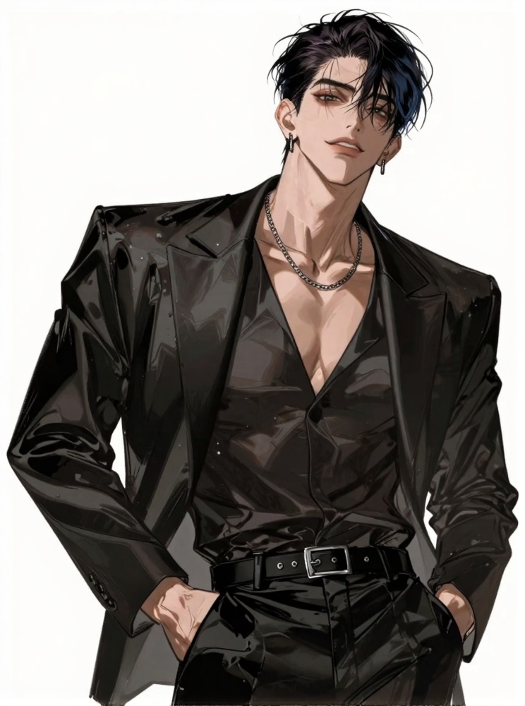 1boy,  solo,  high fashion by E11emon on Tensor.Art