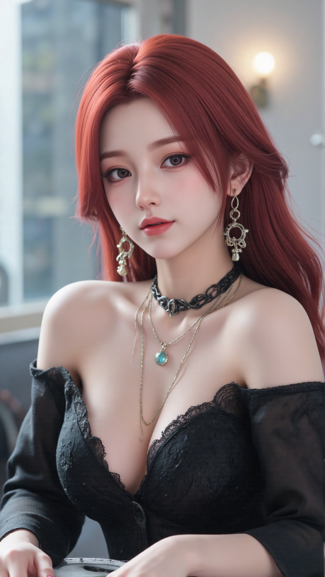 1girl,  dress,  jewelry by Tim_Yi on Tensor.Art