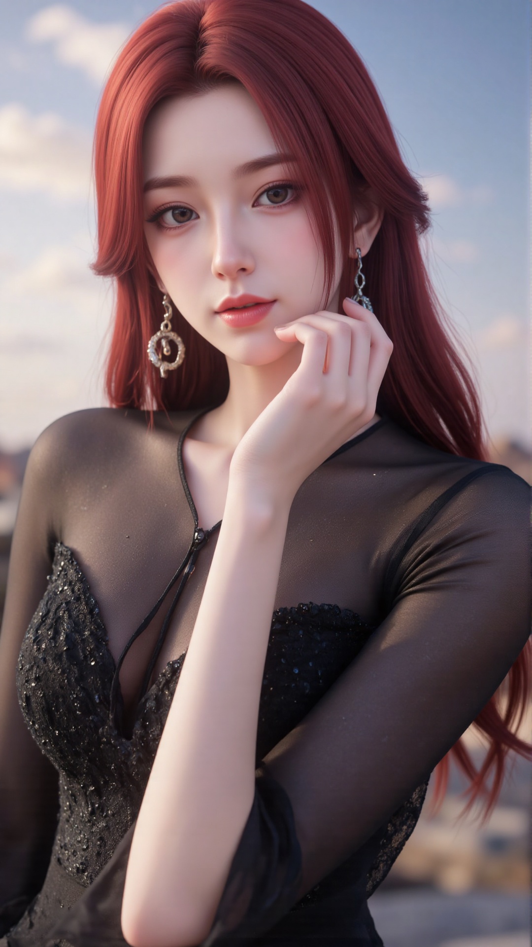 1girl,  dress,  jewelry by Tim_Yi on Tensor.Art