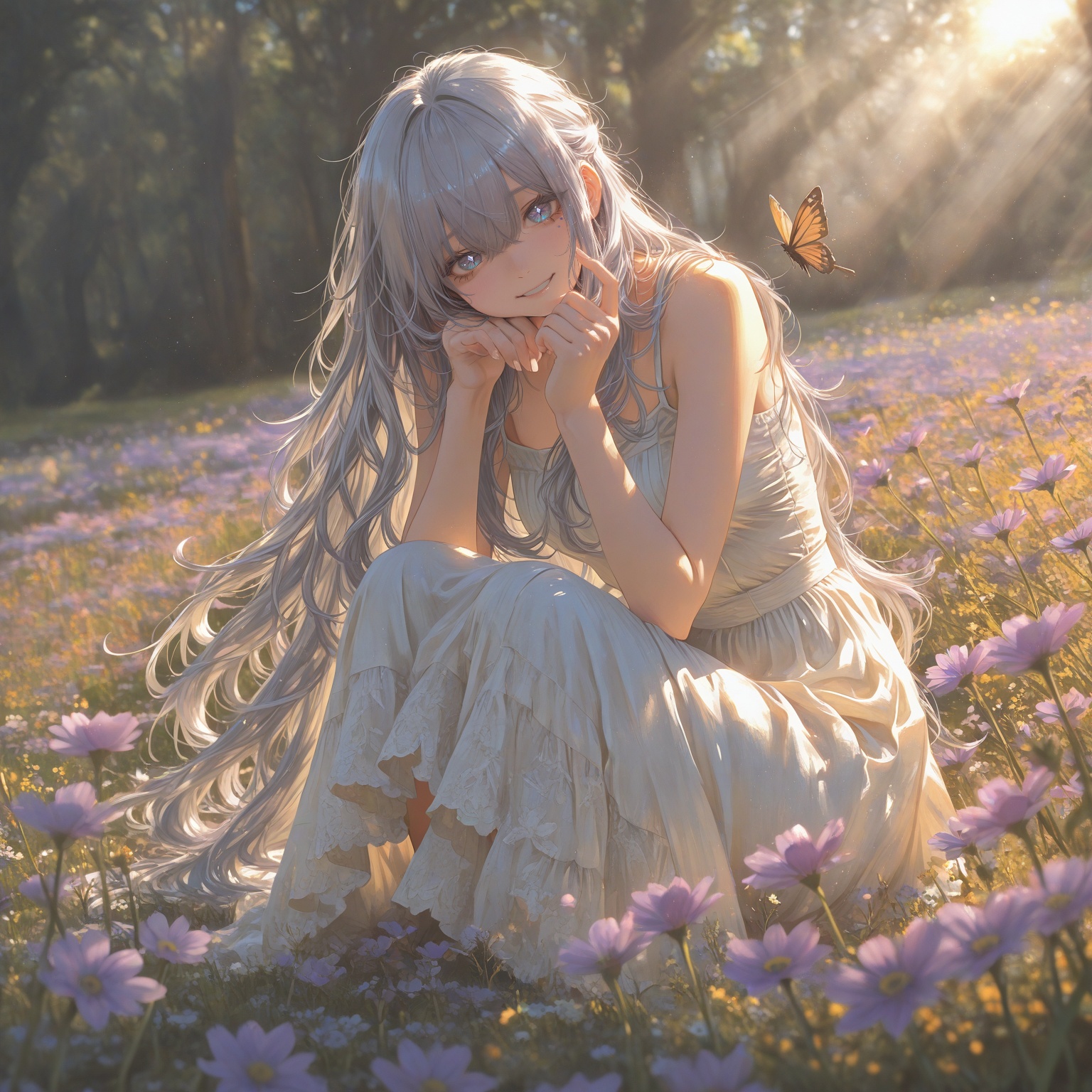 1girl,  solo,  refined features on Tensor.Art