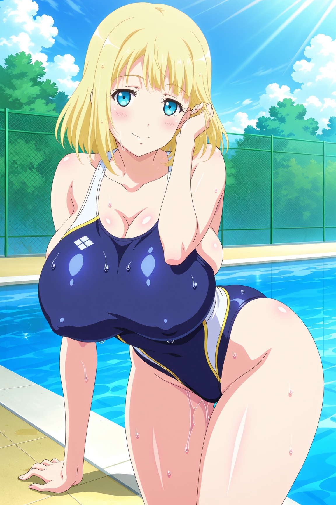 1girl,  Suzumura Arisa,  Blonde hair on Tensor.Art