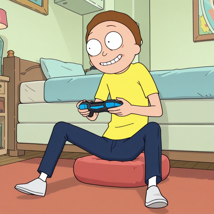 Morty Smith - [Rick And Morty] - [ILL] by EggsNPancakes72 on Tensor.Art