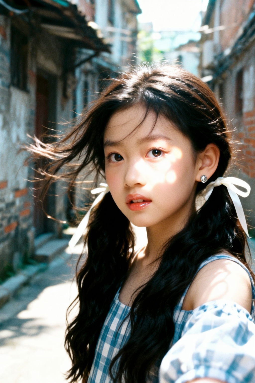高清写实的画质,  10岁美少女,  夏天 on Tensor.Art