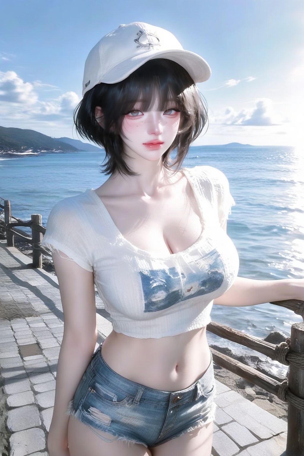 1girl,  solo,  slim body on Tensor.Art
