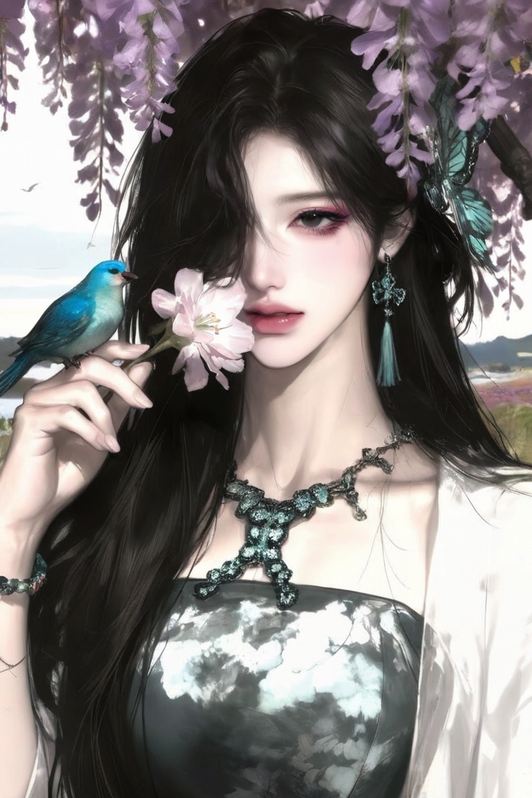 1girl,  solo,  long hair on Tensor.Art
