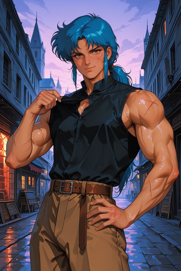 retro anime by Nerohit33 on Tensor.Art