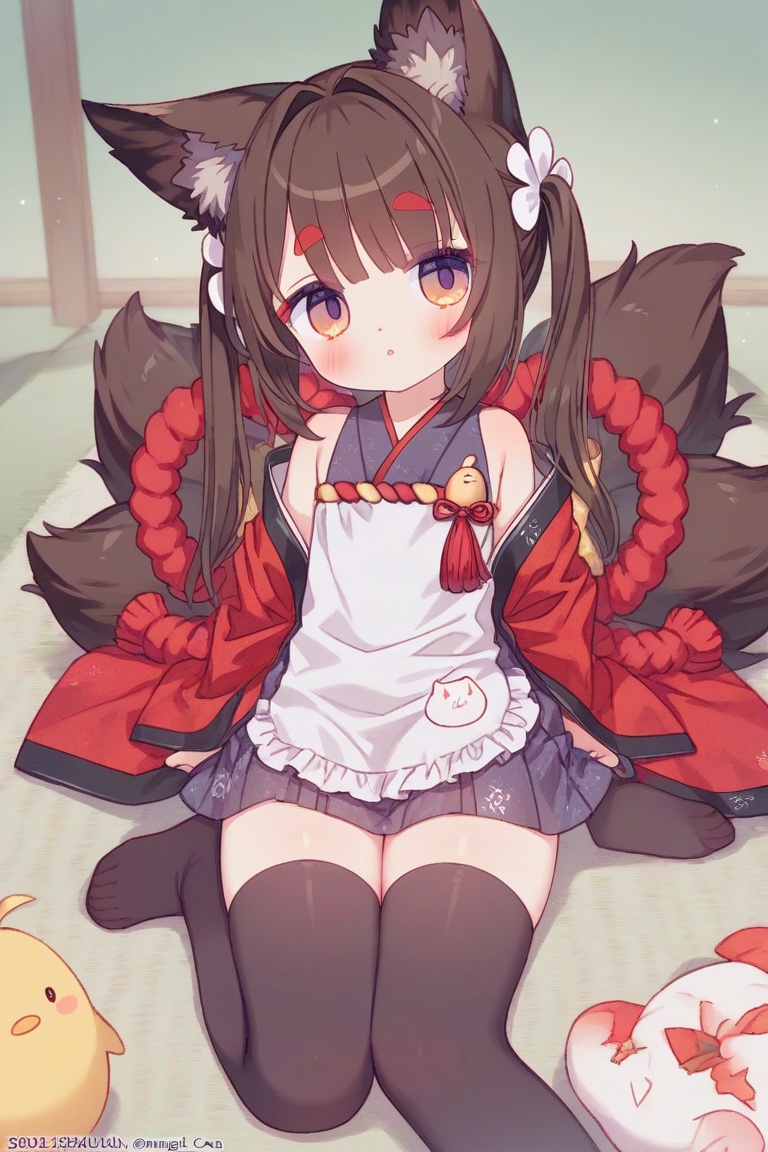 Amagi-chan,  1girl,  kawaii by 燕麦粥巧克力 on Tensor.Art