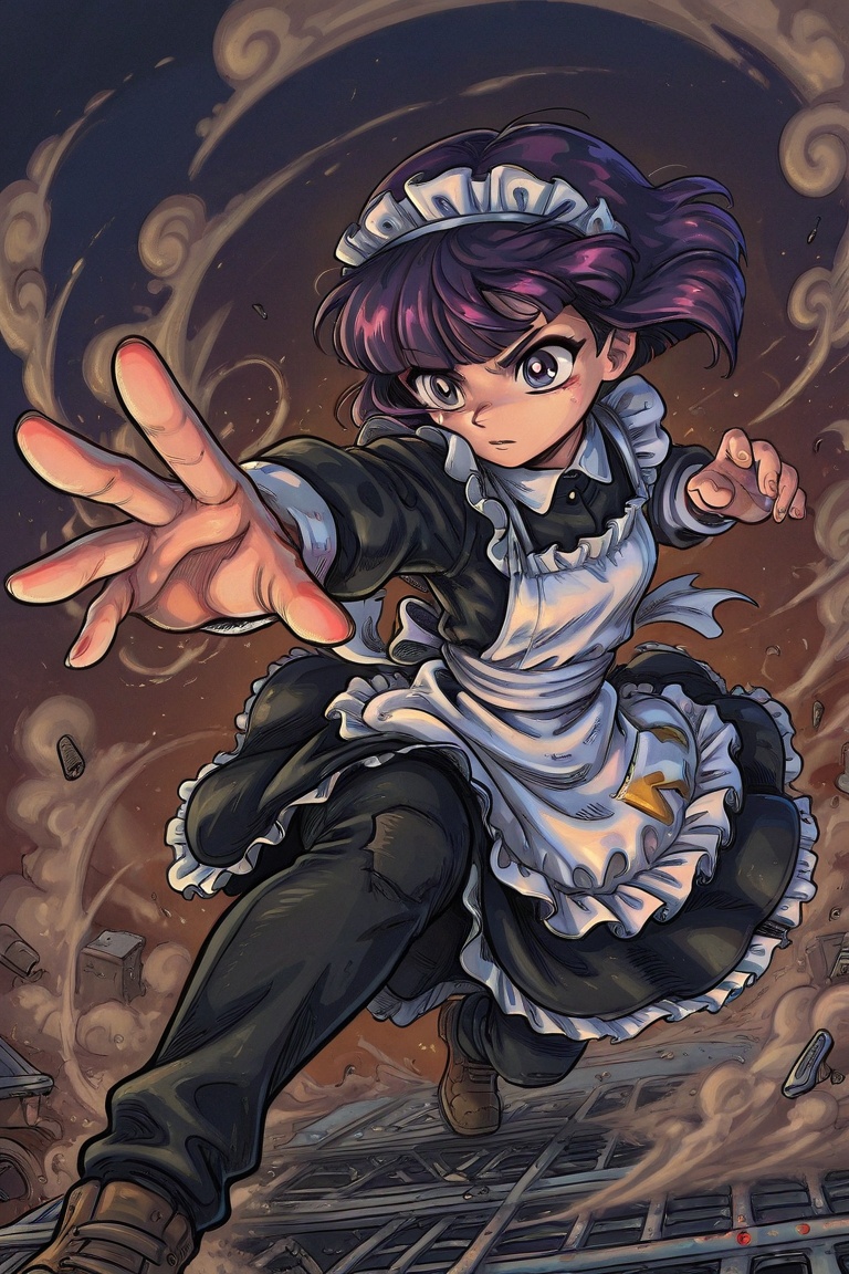 1 girl,  solo,  short hair on Tensor.Art