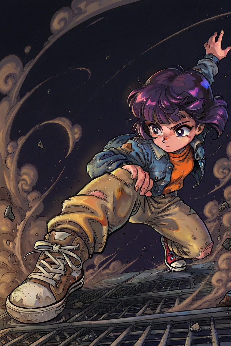 1 girl,  solo,  short hair on Tensor.Art