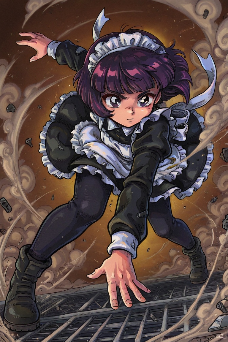 1 girl,  solo,  short hair on Tensor.Art