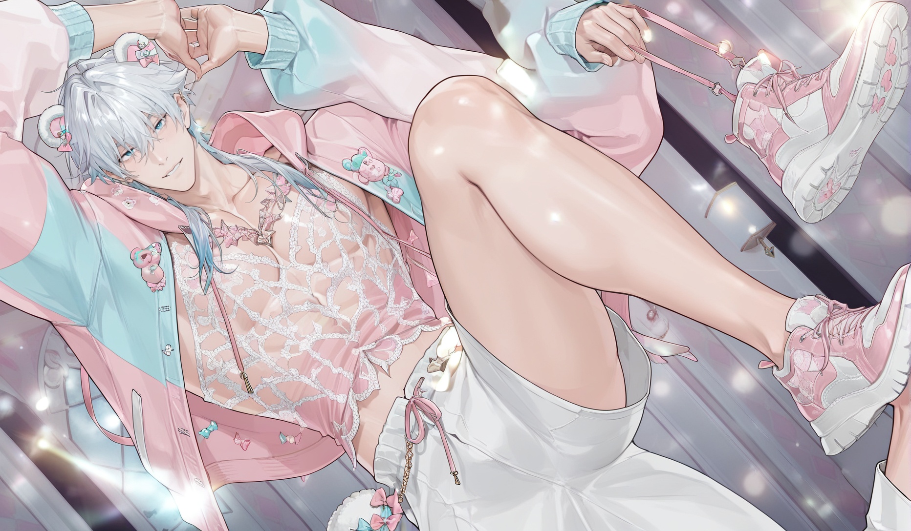under on underwear,  nsfw,  masterpiece on Tensor.Art