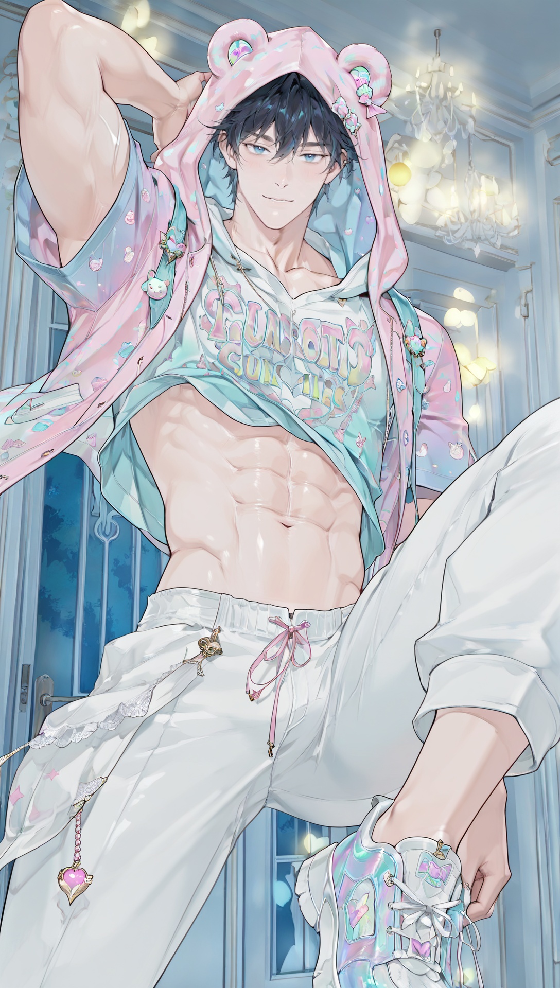under on underwear,  nsfw,  masterpiece on Tensor.Art