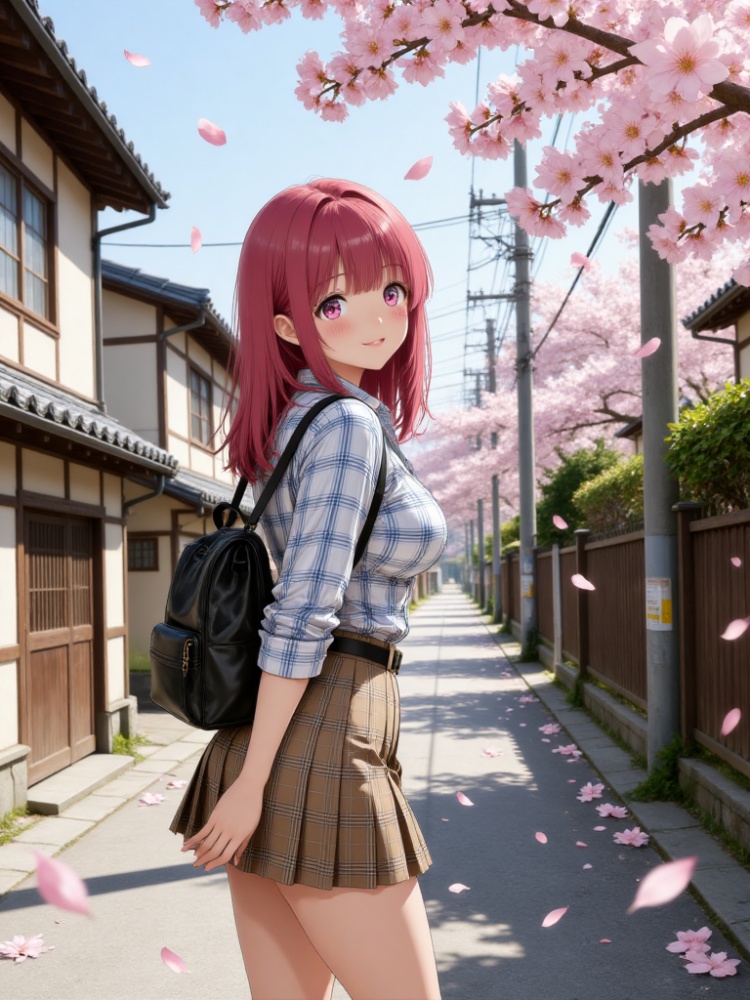 二次元少女 by 風に乗って北へ行きたい on Tensor.Art