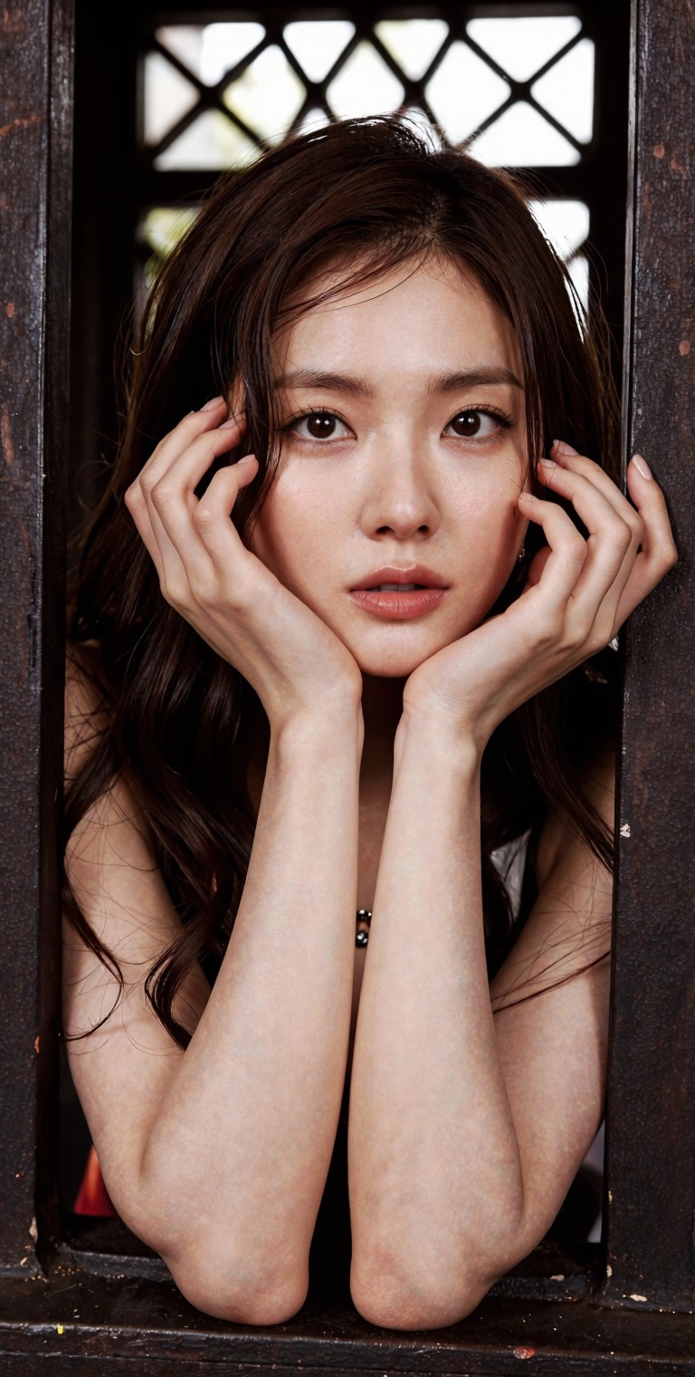 deep cleavage,  masterpiece,  best quality on Tensor.Art