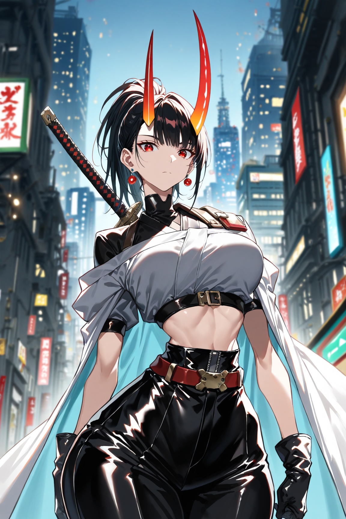 1girl,  Bounty hunter,  ruby eyes on Tensor.Art