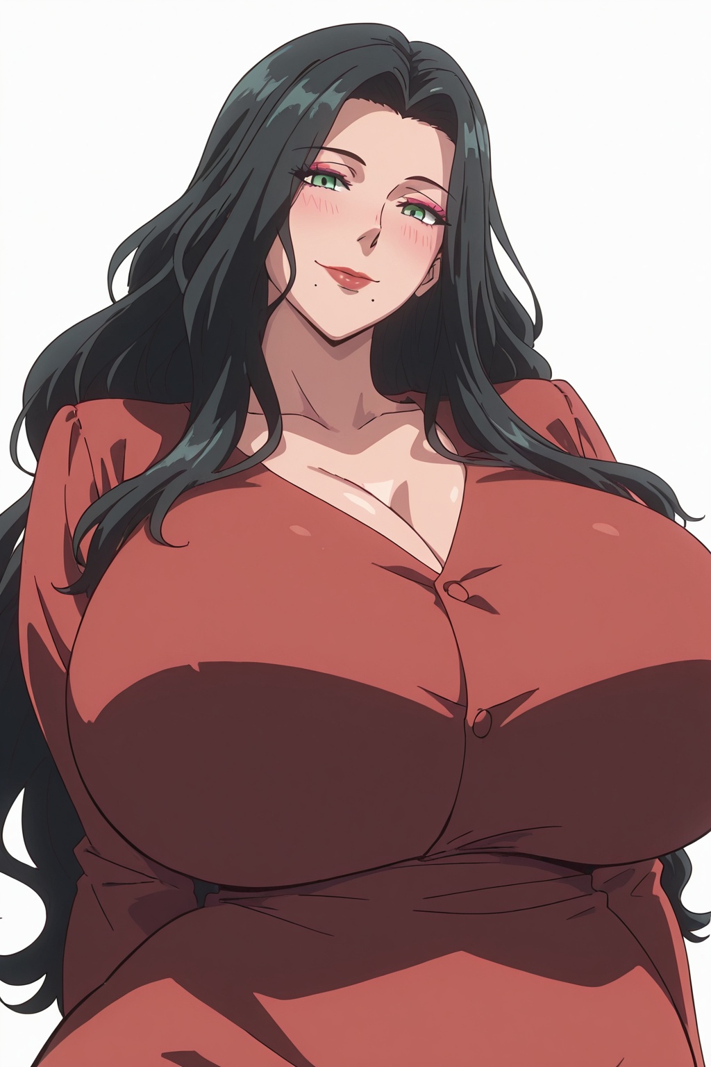 1girl,  smile,  upper body on Tensor.Art