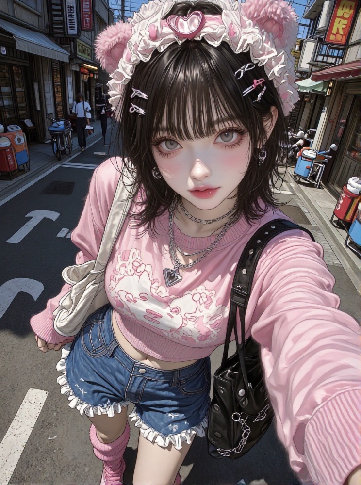 1girl,  solo,  fashion on Tensor.Art