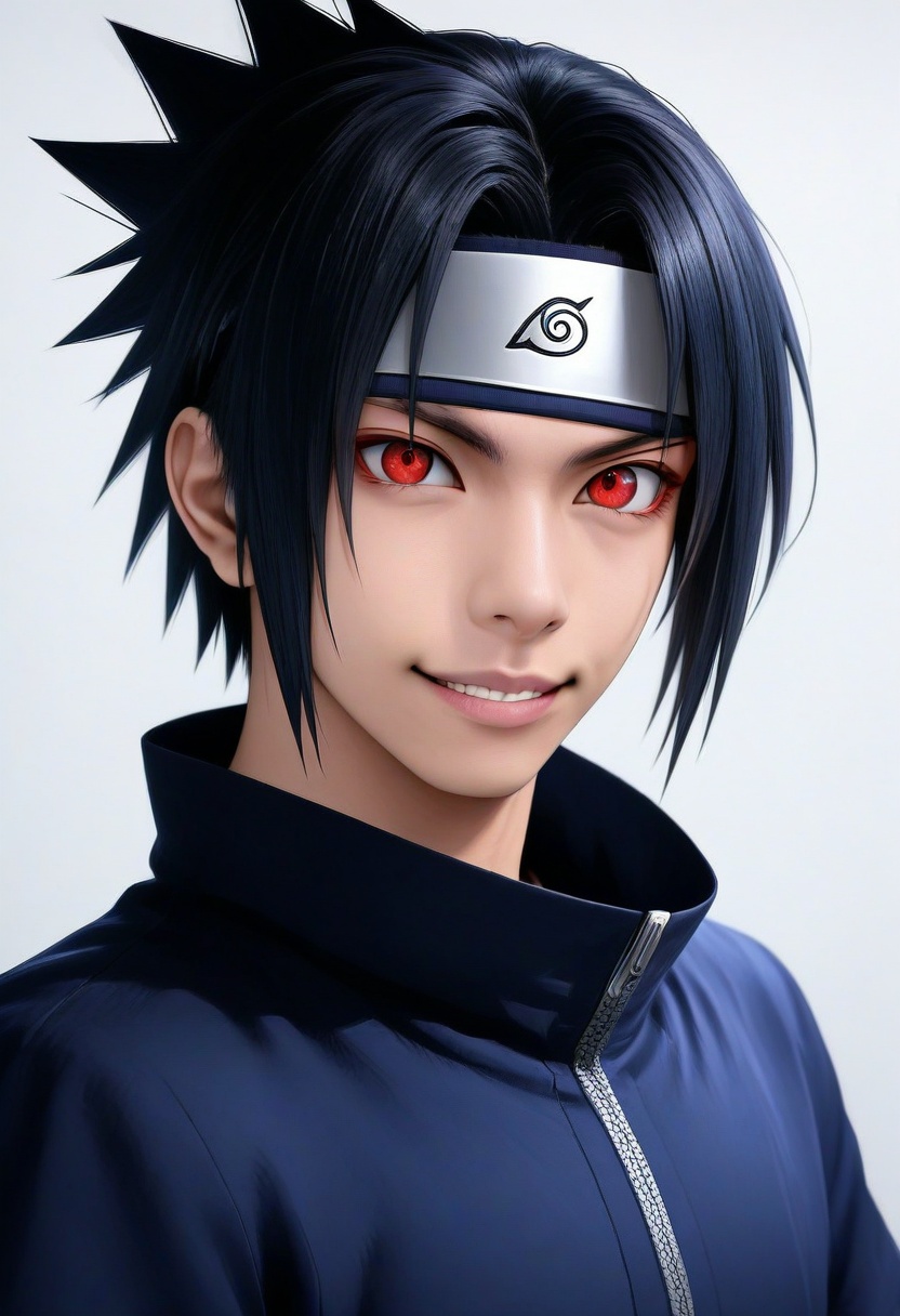 ikemen,  cospaly of uchiha sasuke,  realistic by SF on Tensor.Art