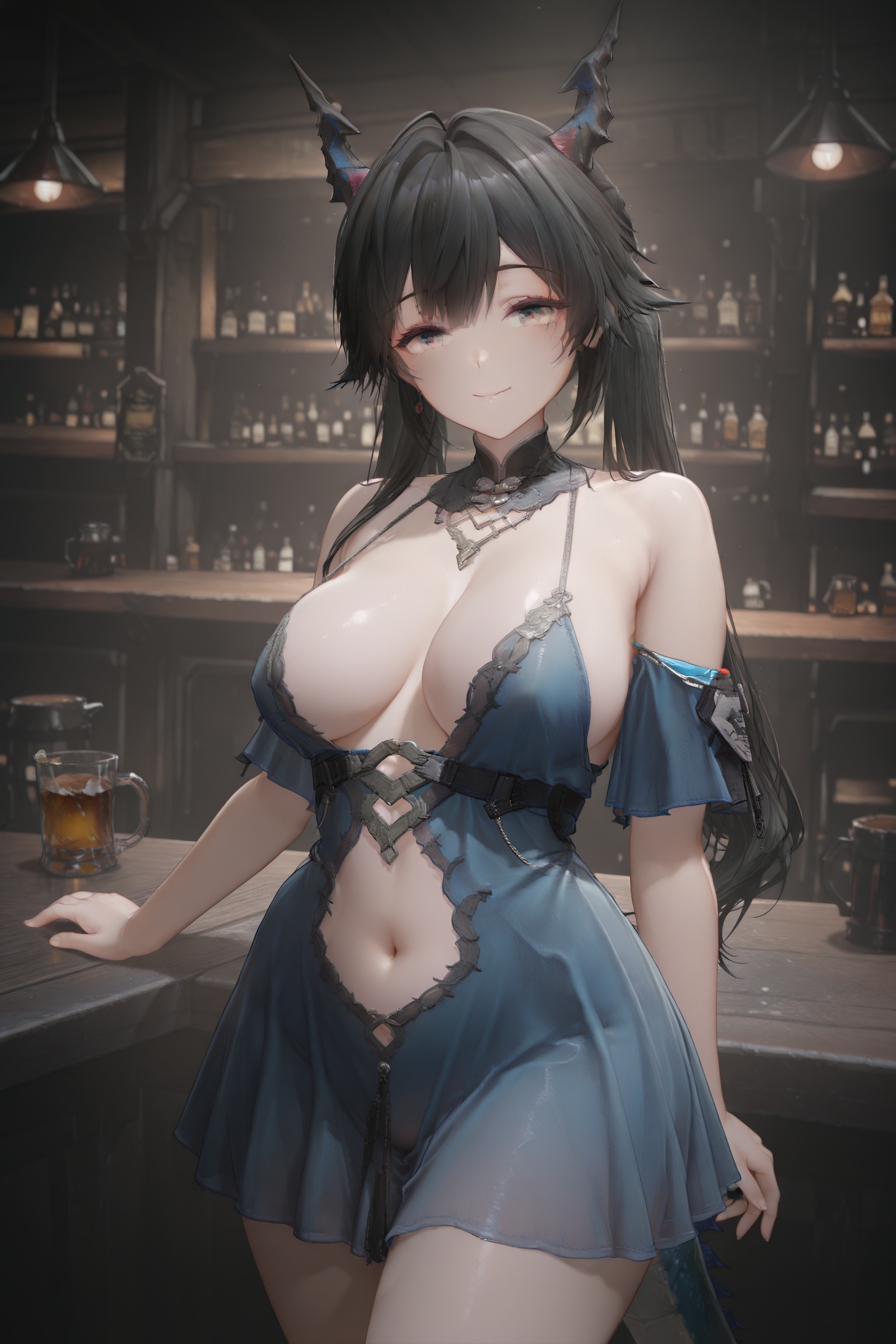 masterpiece,  at night pub,  cinematic lightings on Tensor.Art