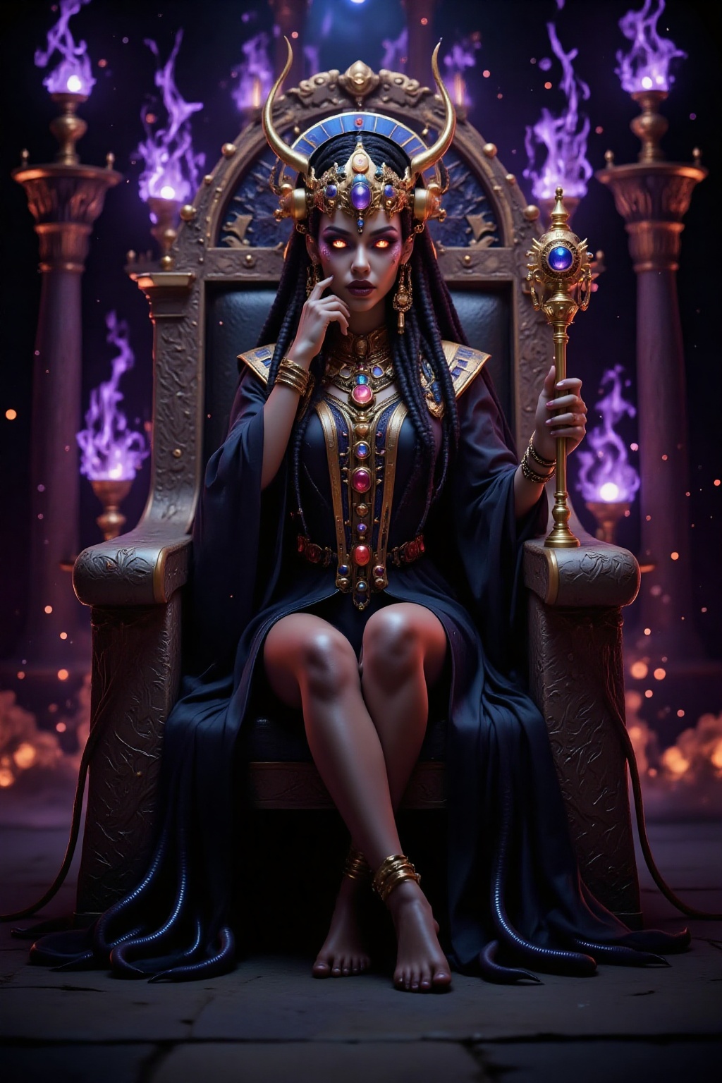 Superior quality,  ranked number one. Inspiration: Cthulhu Mythos,  Nyarlathotep on Tensor.Art