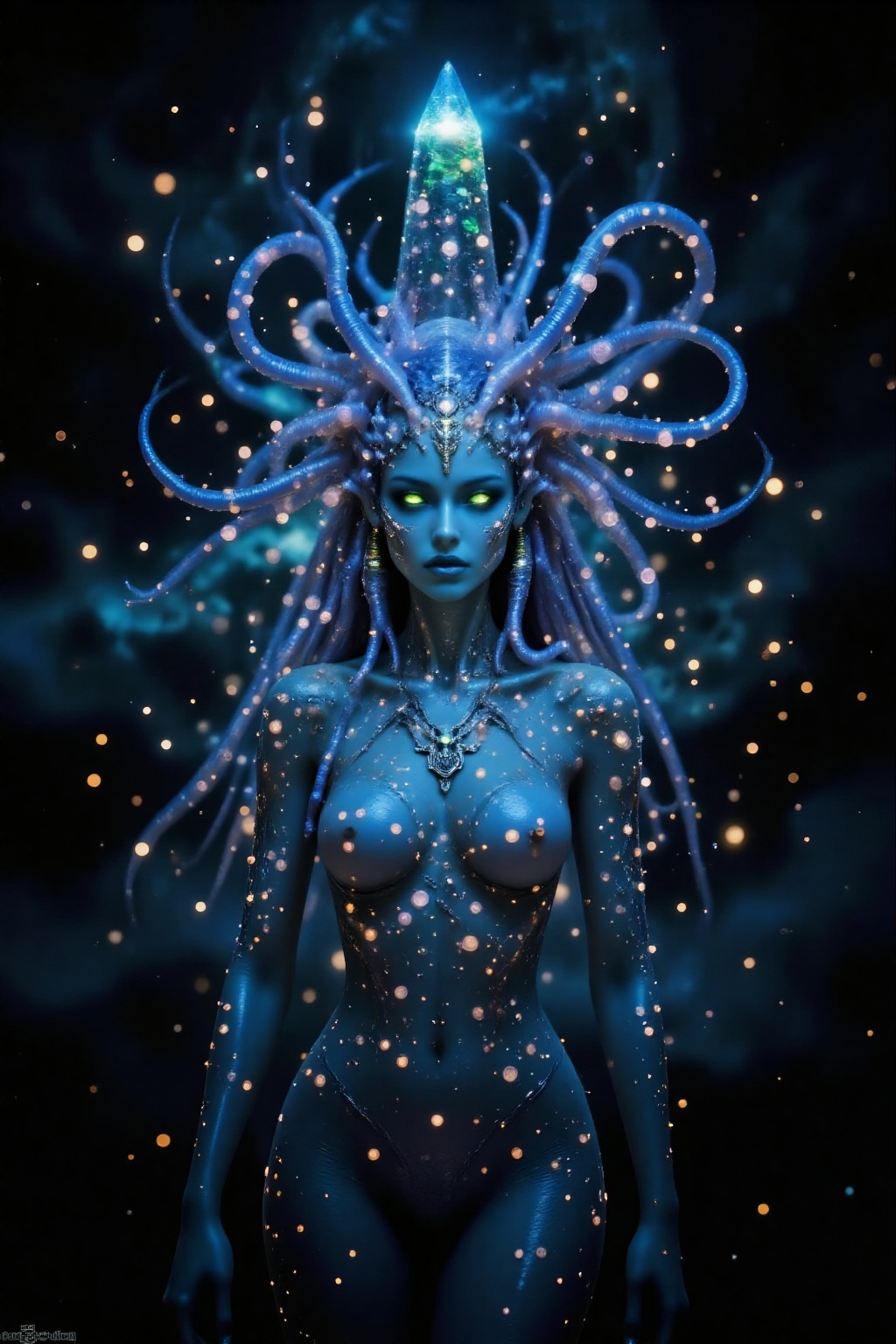 Rating: 9. Upo Sathra. Cthulhu Mythos style. Night. Countless protoplasmic organisms crawl on the surface of a gigantic,...