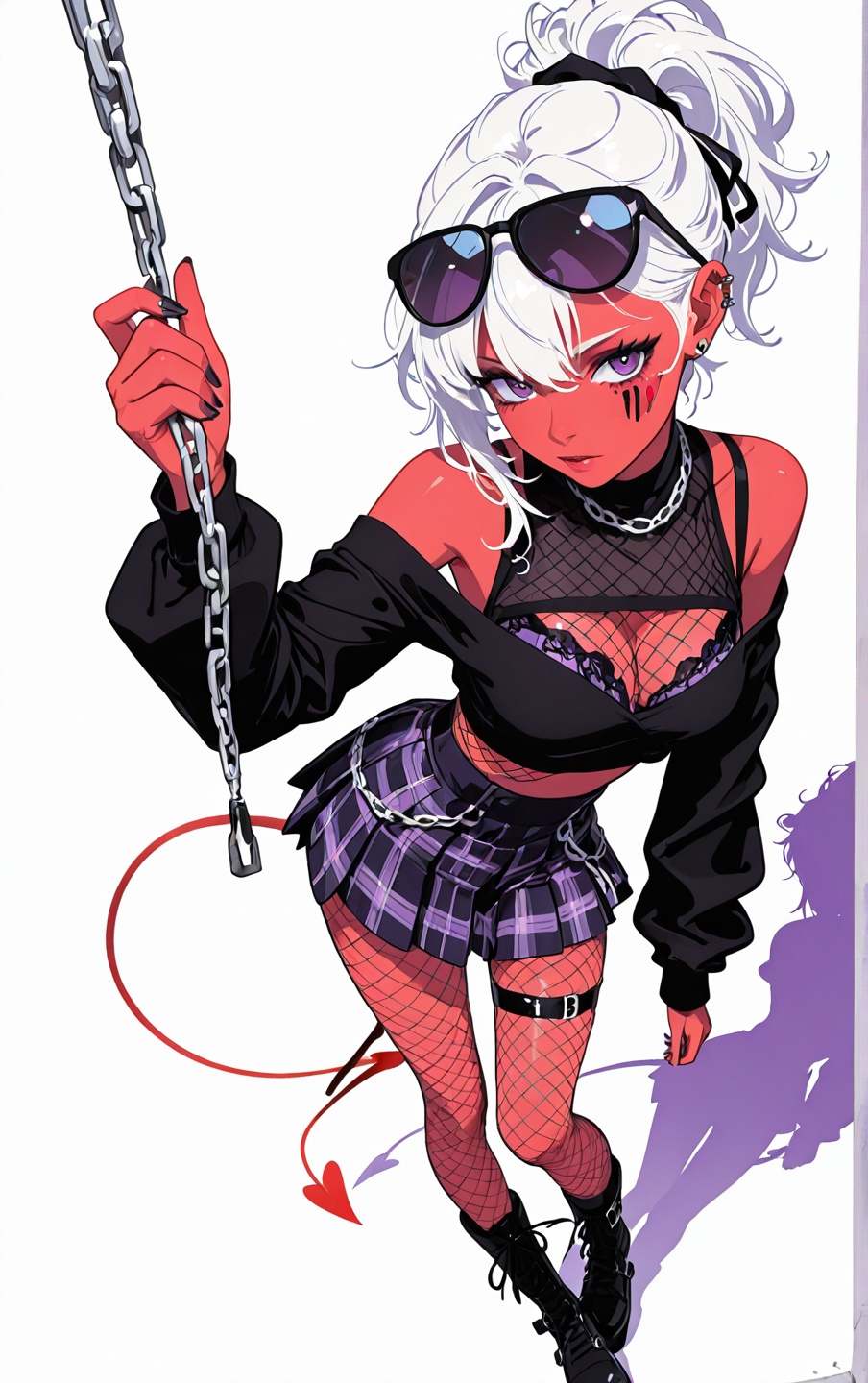 1girl,  solo,  from_above_angle by Average Daily Enjoyer of Stuff on Tensor.Art