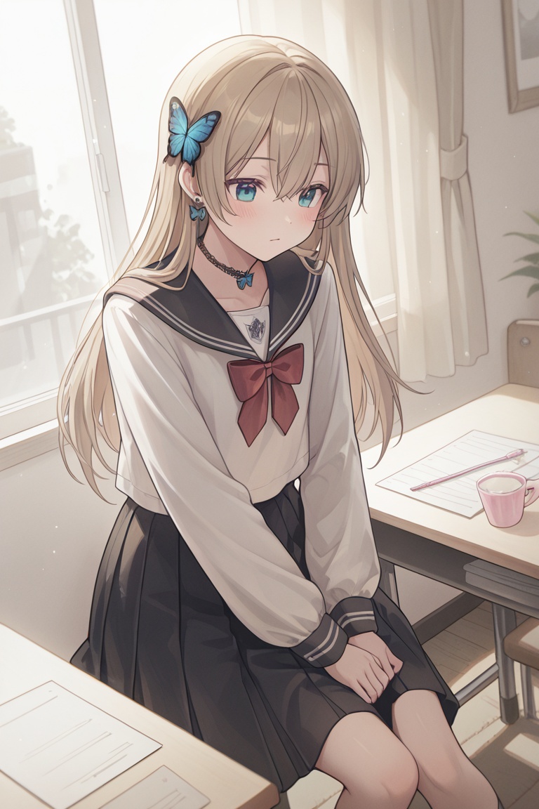 A Cute Cross-Dressing Boy on Tensor.Art